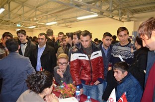 BOYDAK HOLDİNG MESLEK LİSESİ ÖĞRENCİLERİYLE BULUŞTU